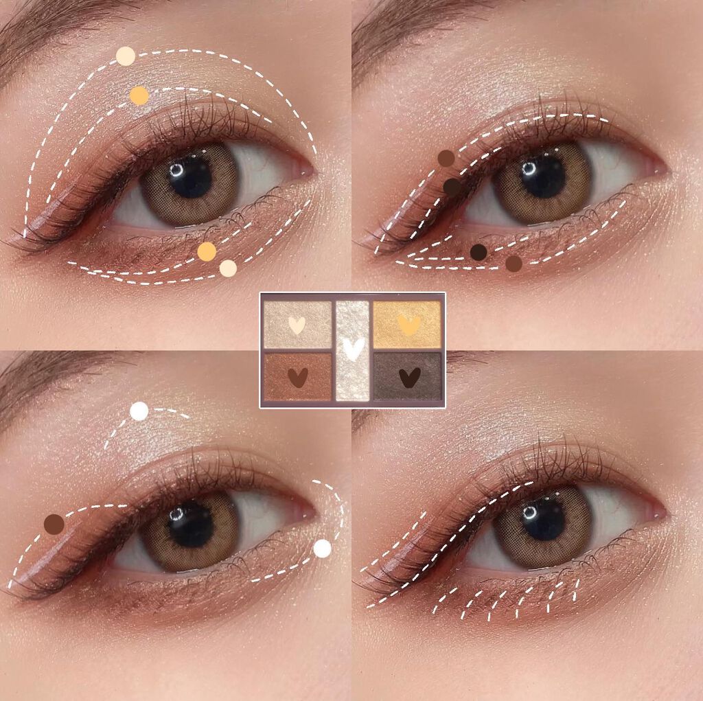 パーフェクトスタイリストアイズ/キャンメイク/アイシャドウパレットを使ったクチコミ（2枚目）