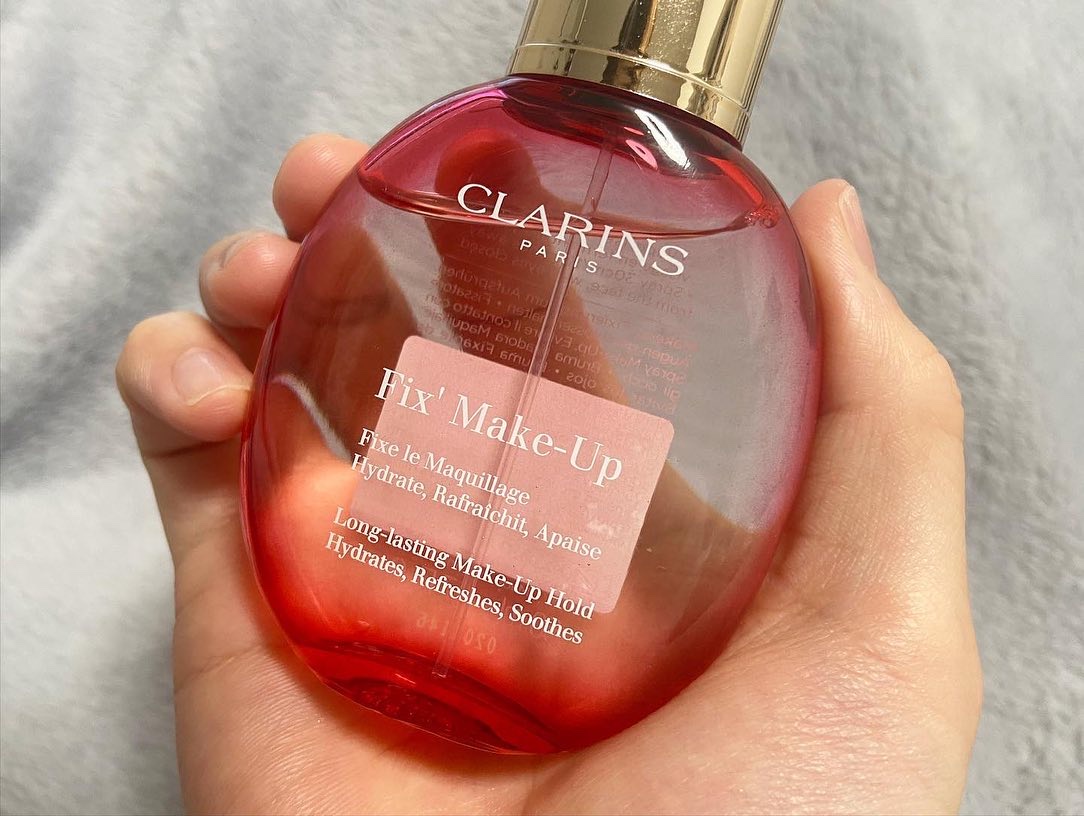 フィックス メイクアップ/CLARINS/ミスト状化粧水を使ったクチコミ（2枚目）