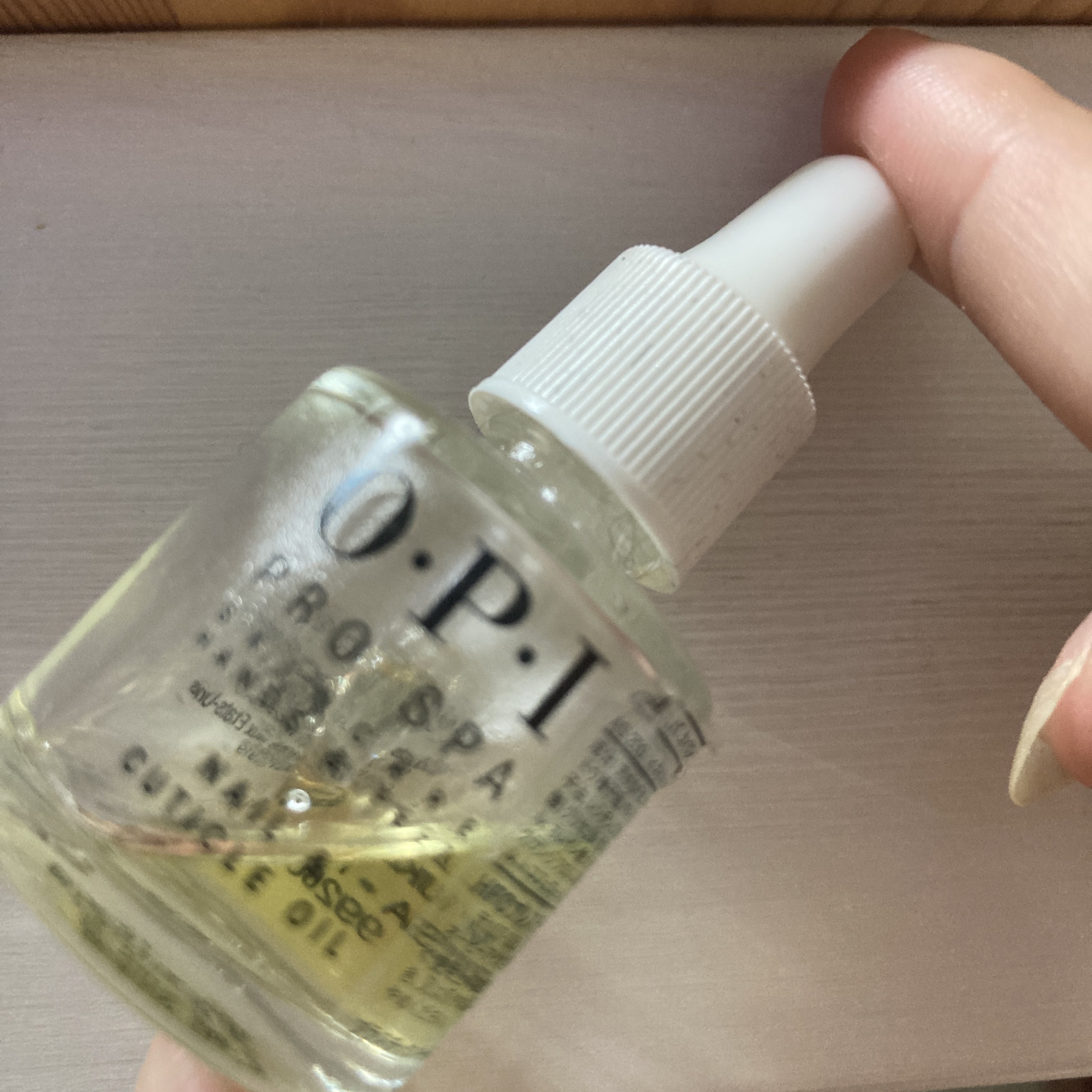 プロスパ ネイル＆キューティクルオイル AS 200／8.6ml/O・P・I/ネイルオイル・トリートメントを使ったクチコミ（1枚目）