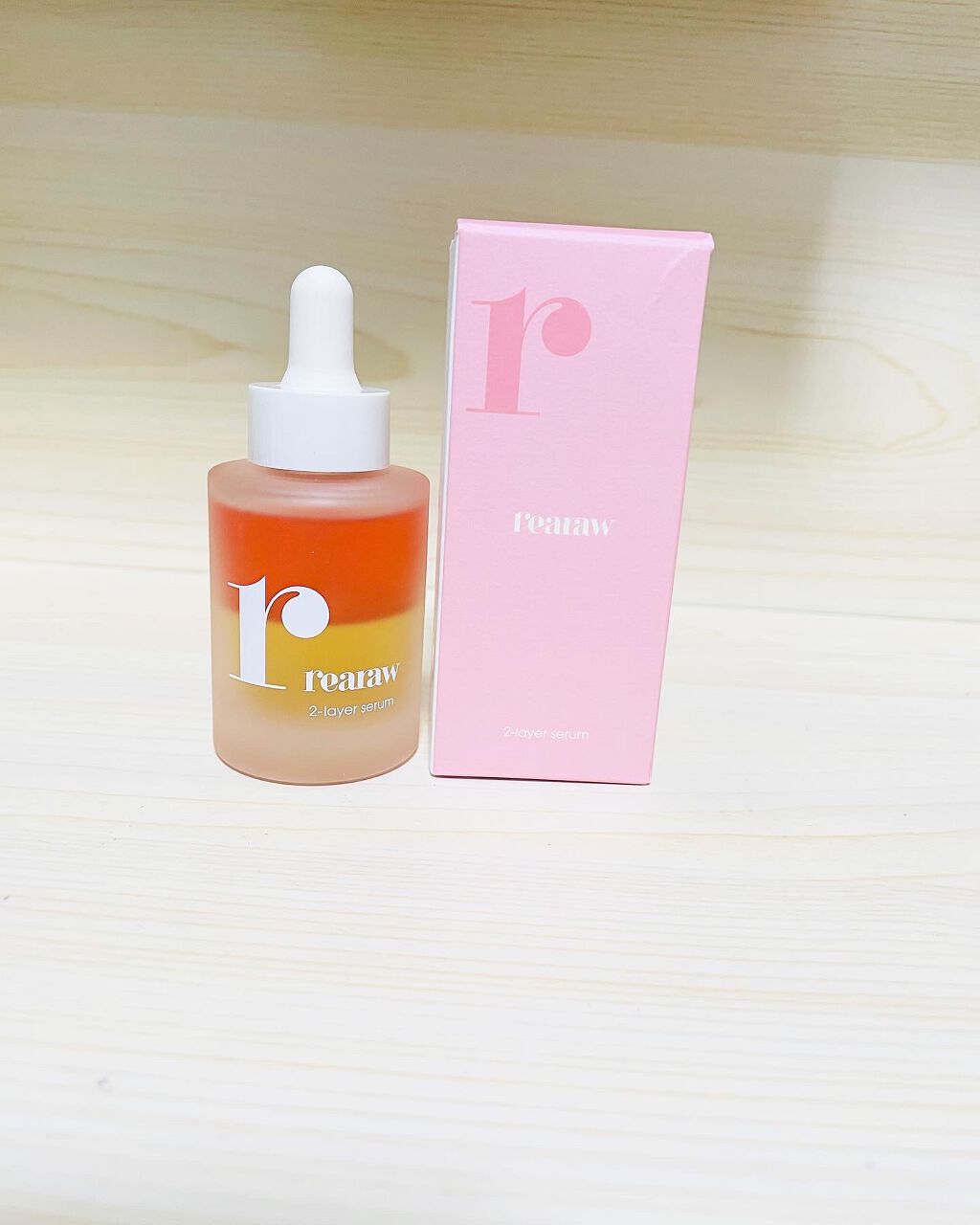 ツーレイヤーセラム/rearaw/美容液を使ったクチコミ(1枚目)