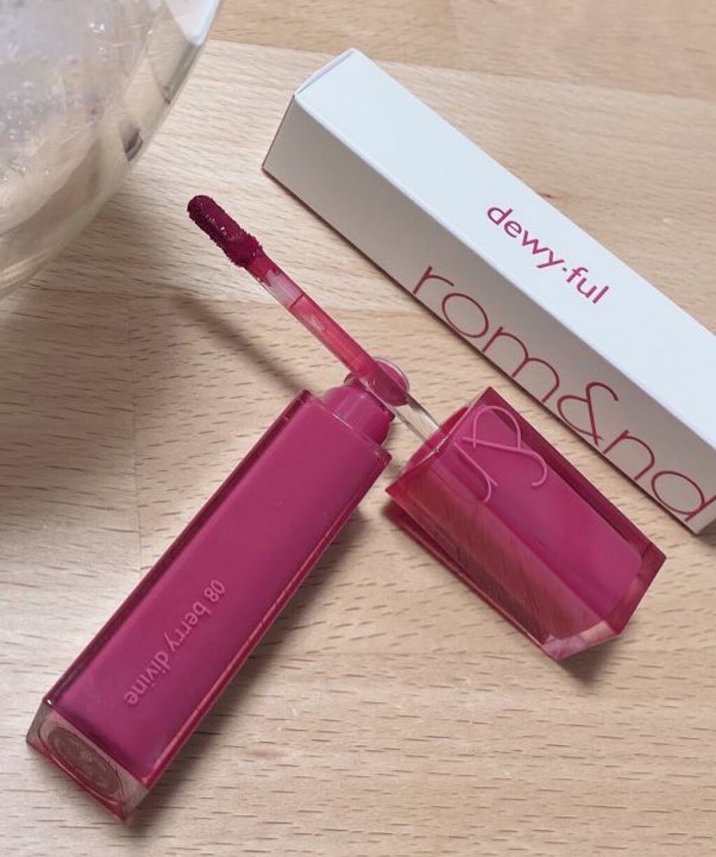 デュイフルウォーターティント/rom&nd/リップティントを使ったクチコミ（2枚目）