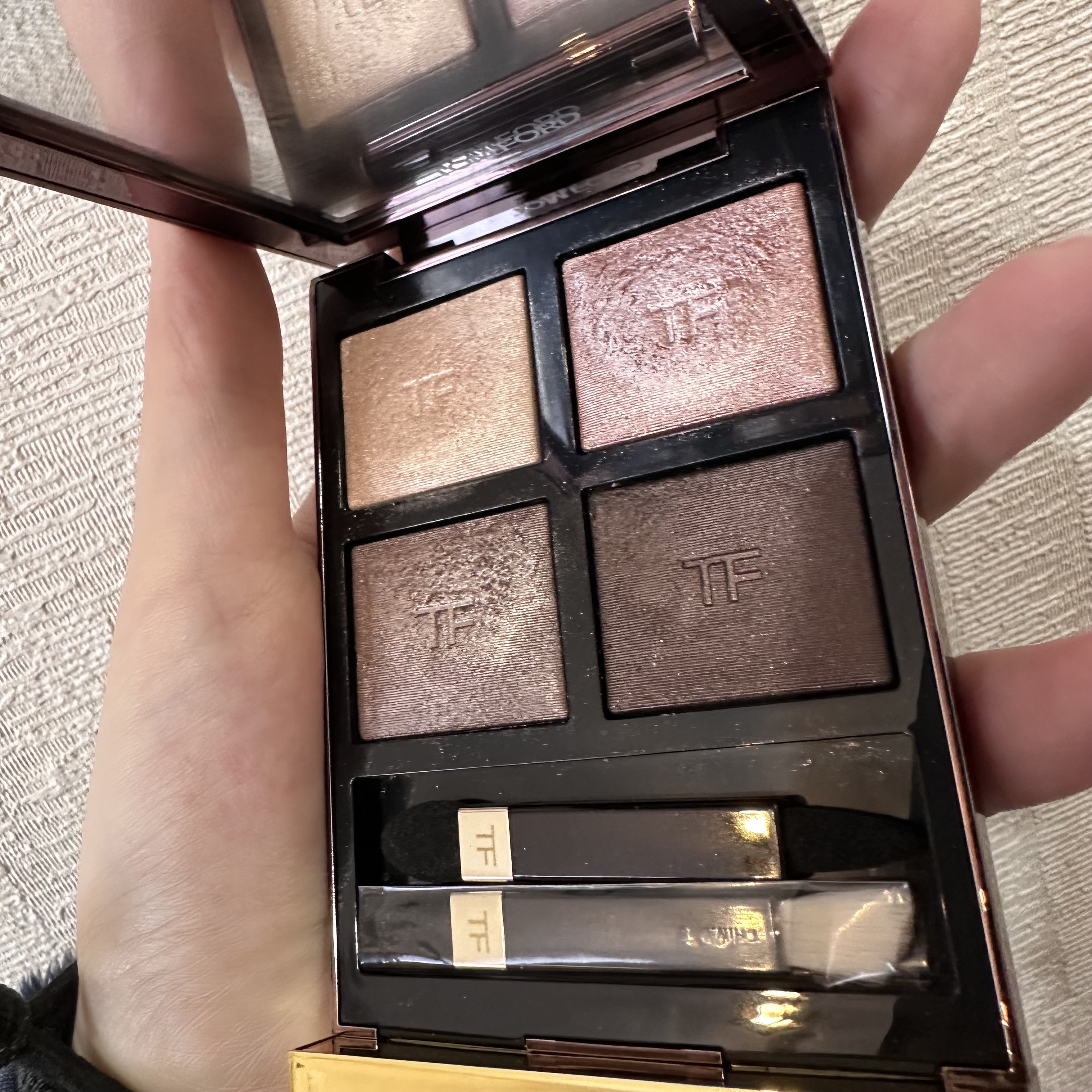 アイ カラー クォード/TOM FORD BEAUTY/アイシャドウパレットを使ったクチコミ（3枚目）