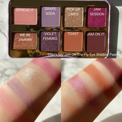 ザッツ マイ ジャム! ミニ アイシャドウ パレット /Too Faced/アイシャドウパレットを使ったクチコミ(3枚目)