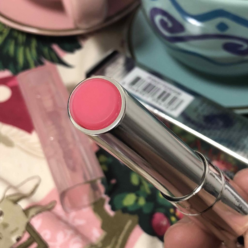 【旧】ディオール アディクト リップ グロウ 008 ウルトラ ピンク/Dior/リップケアを使ったクチコミ（2枚目）