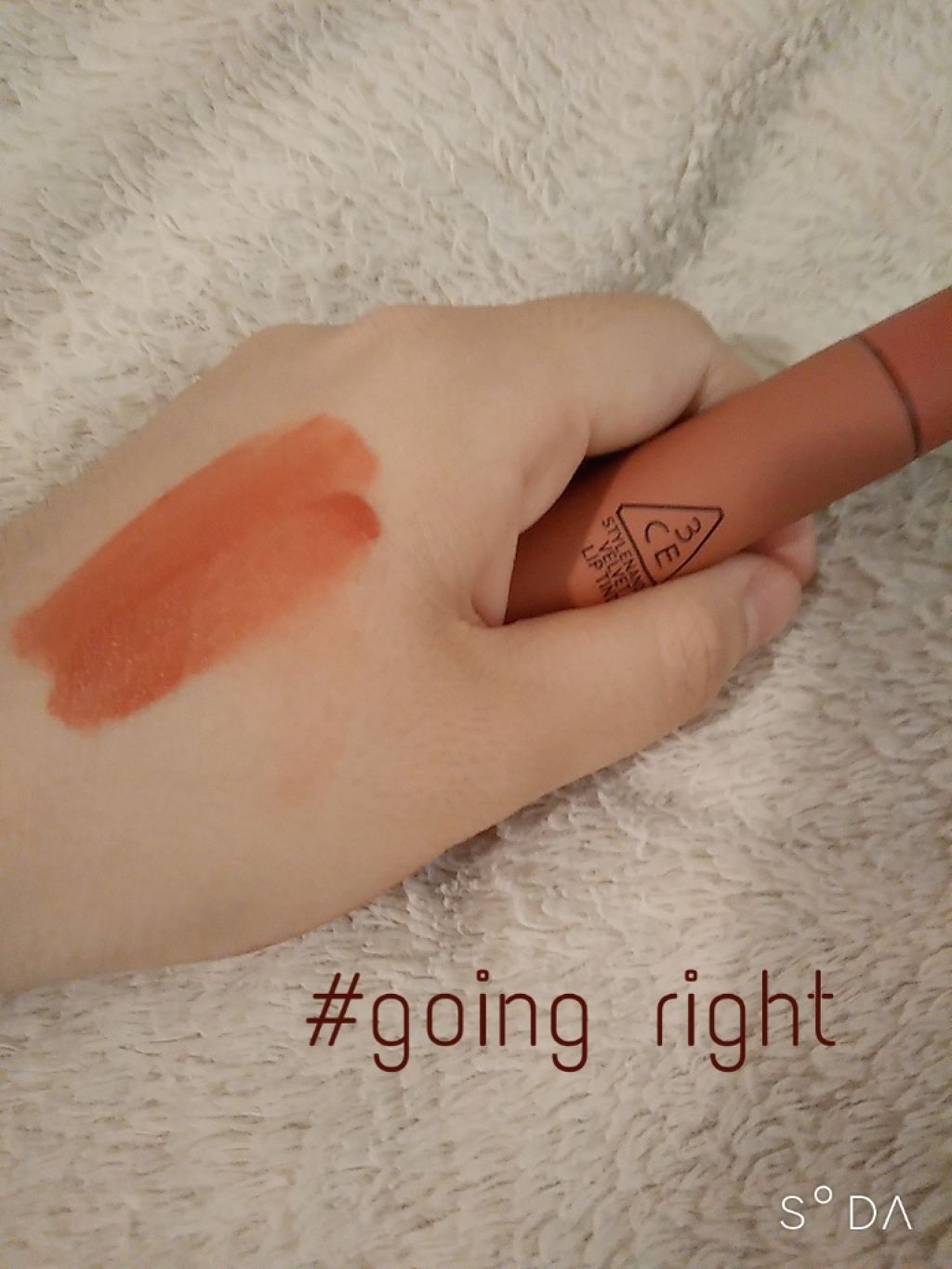 3CE ベルベット リップティント/3CE/リップティントを使ったクチコミ（2枚目）