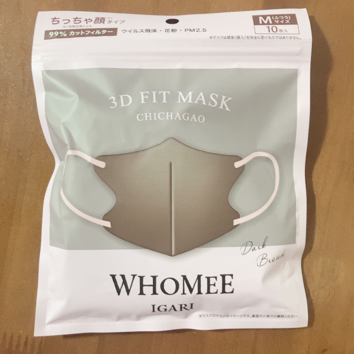 3Dフィットマスク/WHOMEE/マスクを使ったクチコミ（1枚目）