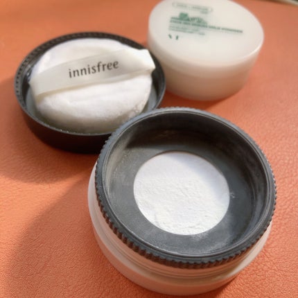 ポアブラー パウダー/innisfree/ルースパウダーを使ったクチコミ(2枚目)