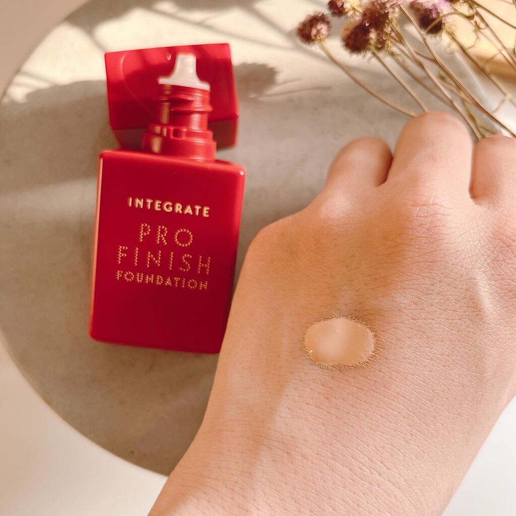 プロフィニッシュリキッド/インテグレート/リキッドファンデーションを使ったクチコミ(4枚目)
