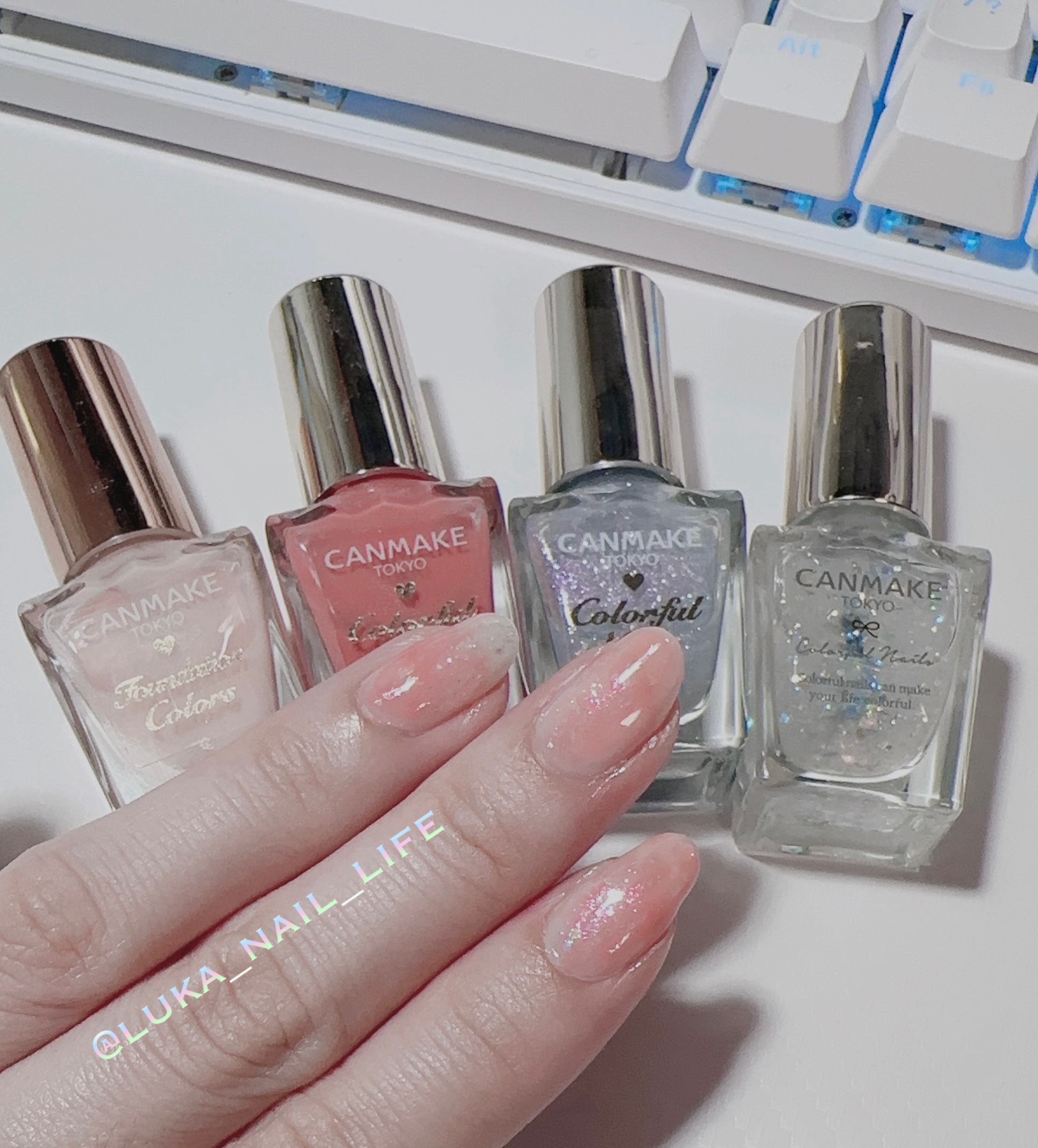 クイッククリスタルコートⅡ/ネイリスト/ネイルトップコートを使ったクチコミ（3枚目）