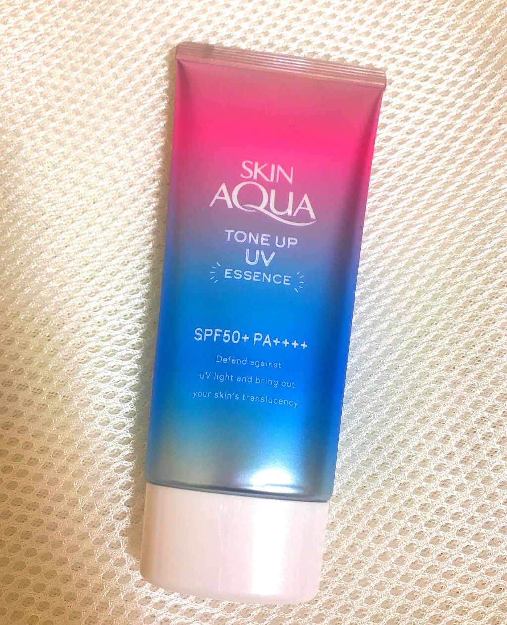 スキンアクア トーンアップUVエッセンス/スキンアクア/日焼け止めクリームを使ったクチコミ(1枚目)