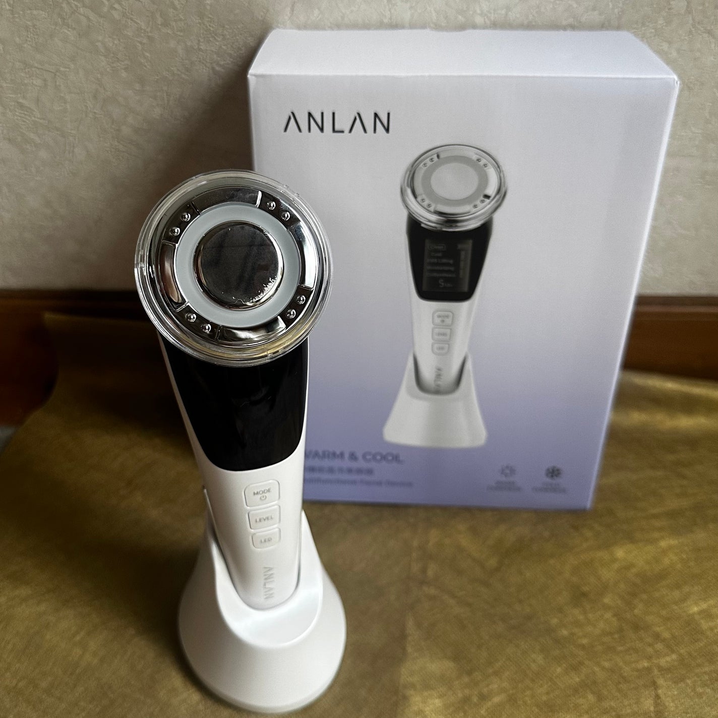 多機能温冷美顔器/ANLAN/美顔器・マッサージを使ったクチコミ(1枚目)