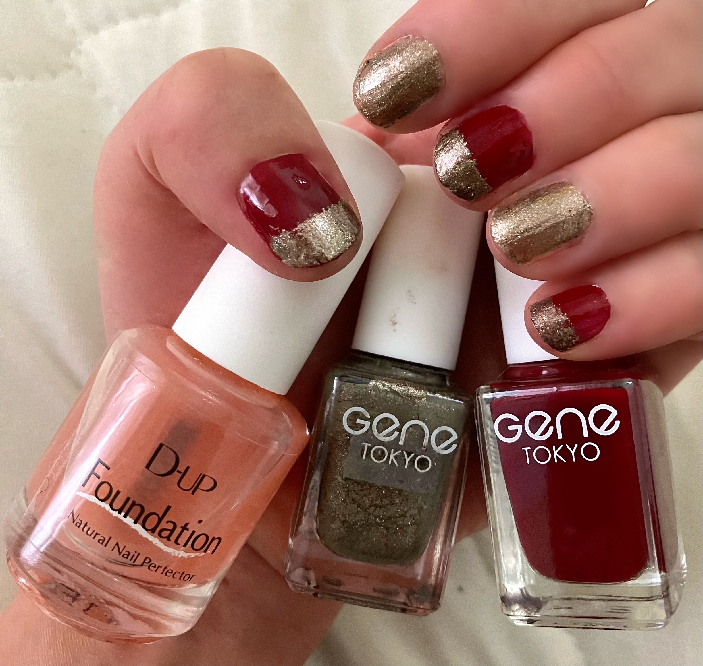 gene TOKYO ネイル/DAISO/マニキュアを使ったクチコミ（1枚目）