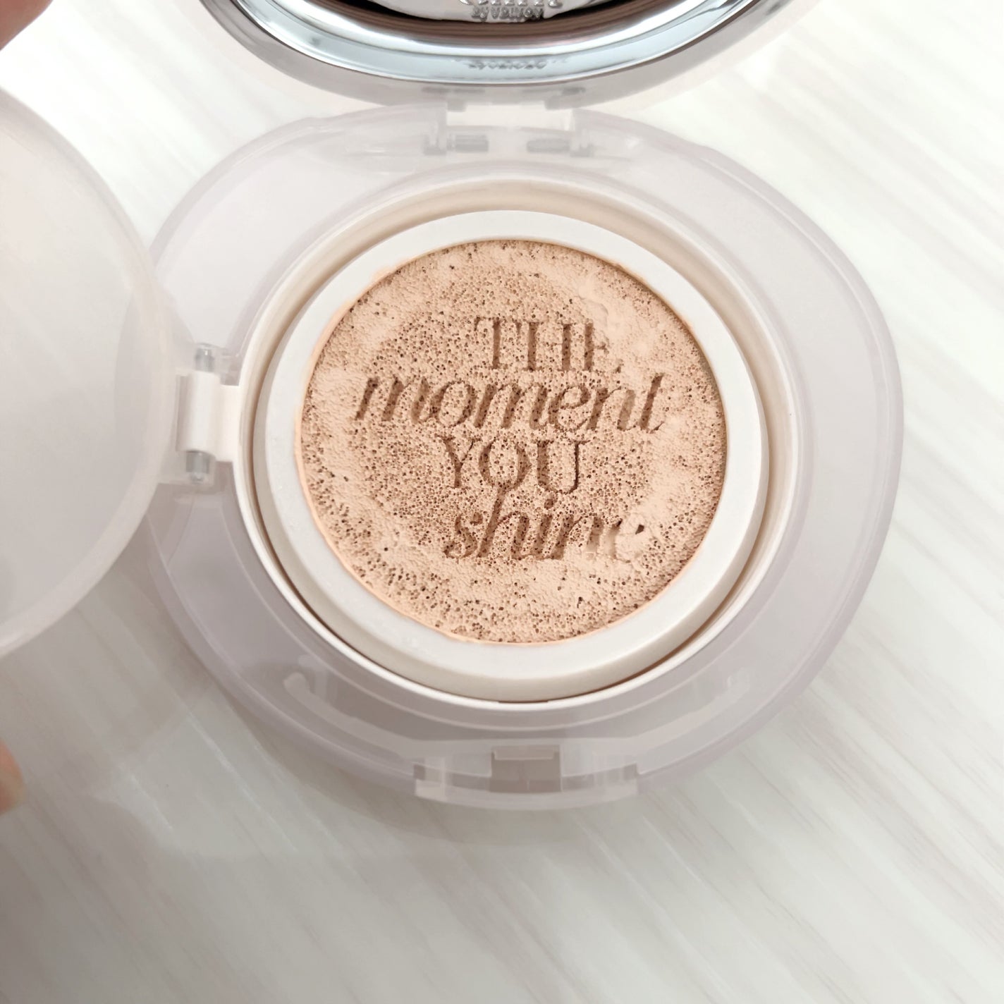 ハイライティングクッションファンデーション/Glint/クッションファンデーションを使ったクチコミ(3枚目)