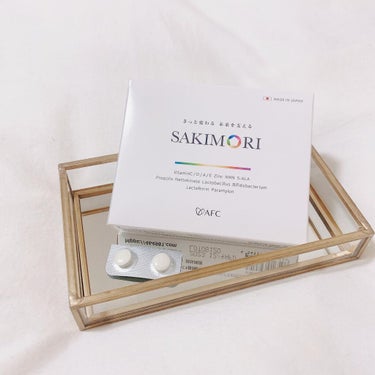 【SAKIMORI(サキモリ)】
⠀
先日紹介しました
SAKIMORIサプリメント🎉
⠀
抗酸化作用の栄養素機能がある
ビタミンCをはじめ、
ビタミンD、その他の
健康サポートビタミン・亜鉛も配合。
