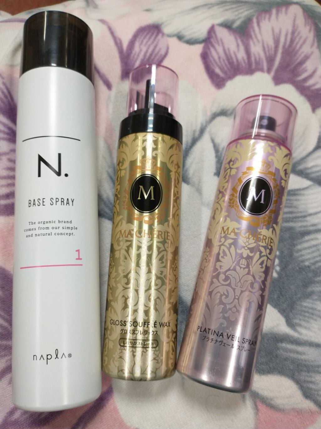 プラチナヴェール スプレー EX/MACHERIE/ヘアスプレーを使ったクチコミ(2枚目)