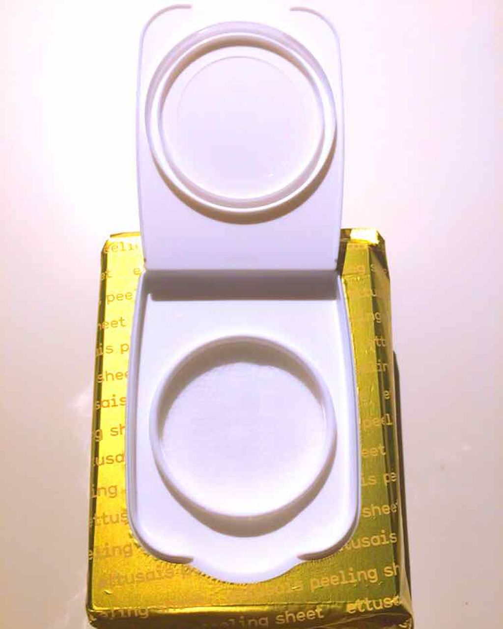 ふきとりピーリングシートN/ettusais/ピーリングを使ったクチコミ（2枚目）