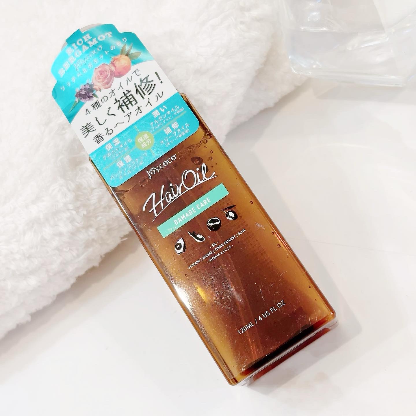 Joy.coco HairOil DAMEGE CARE/Joy.coco(ジョイココ)/ヘアオイルを使ったクチコミ（3枚目）