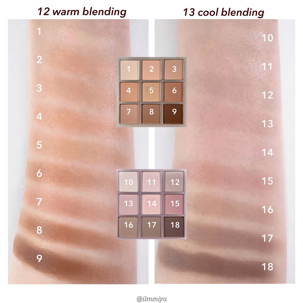 シャドウパレット/dasique/アイシャドウパレットを使ったクチコミ(3枚目)