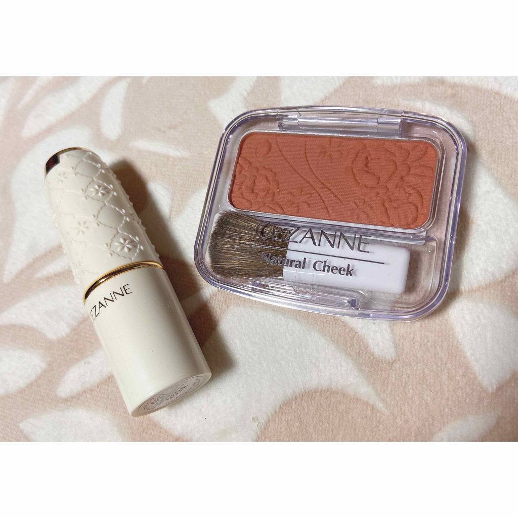 ナチュラル チークN/CEZANNE/パウダーチークを使ったクチコミ（1枚目）