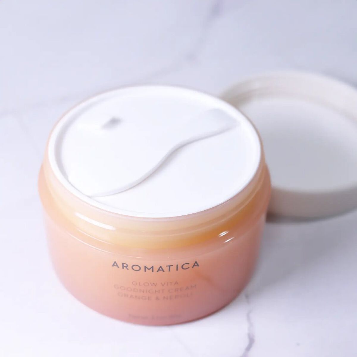 グロービタグットナイトクリーム/AROMATICA/フェイスクリームを使ったクチコミ（2枚目）