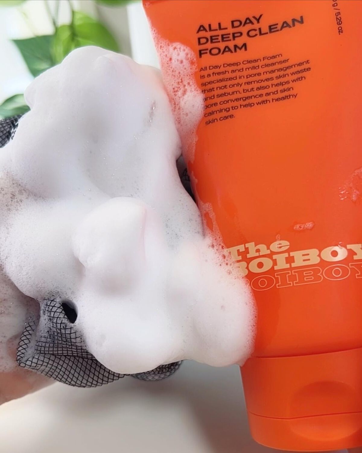 オールデイ ディープクリーンフォーム/TheBOIBOY/洗顔フォームを使ったクチコミ（2枚目）