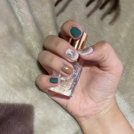 ネイルシール/Qoo10/ネイルシールを使ったクチコミ(3枚目)