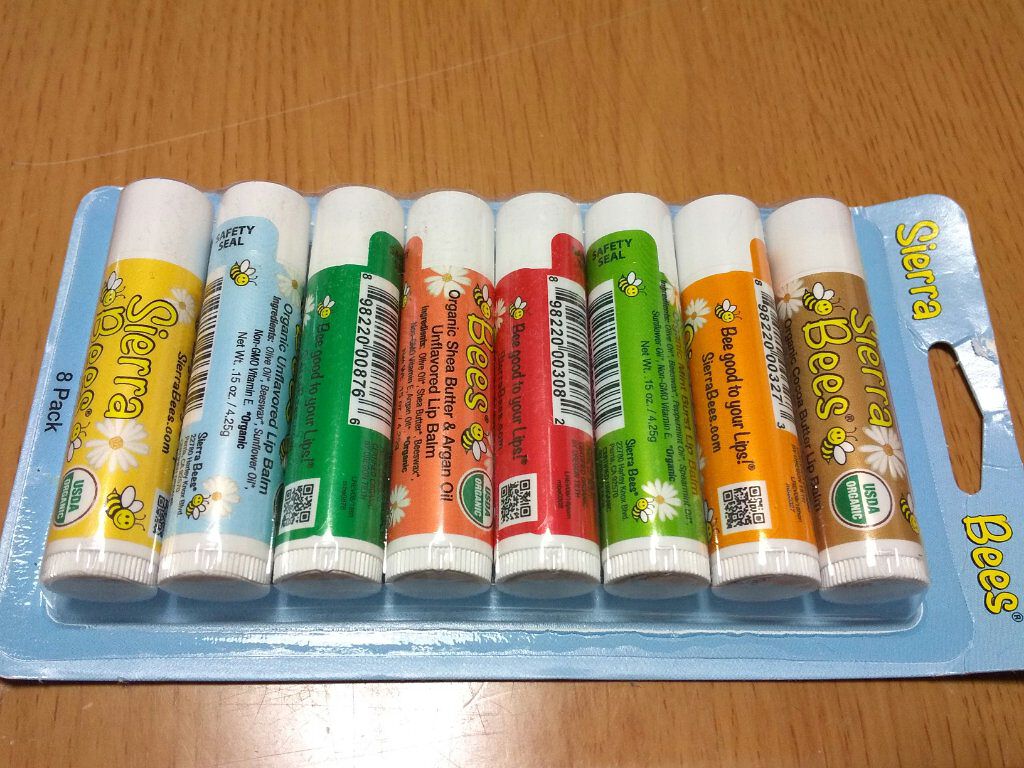 Organic Lip Balm/Sierra Bees/リップバームを使ったクチコミ（1枚目）