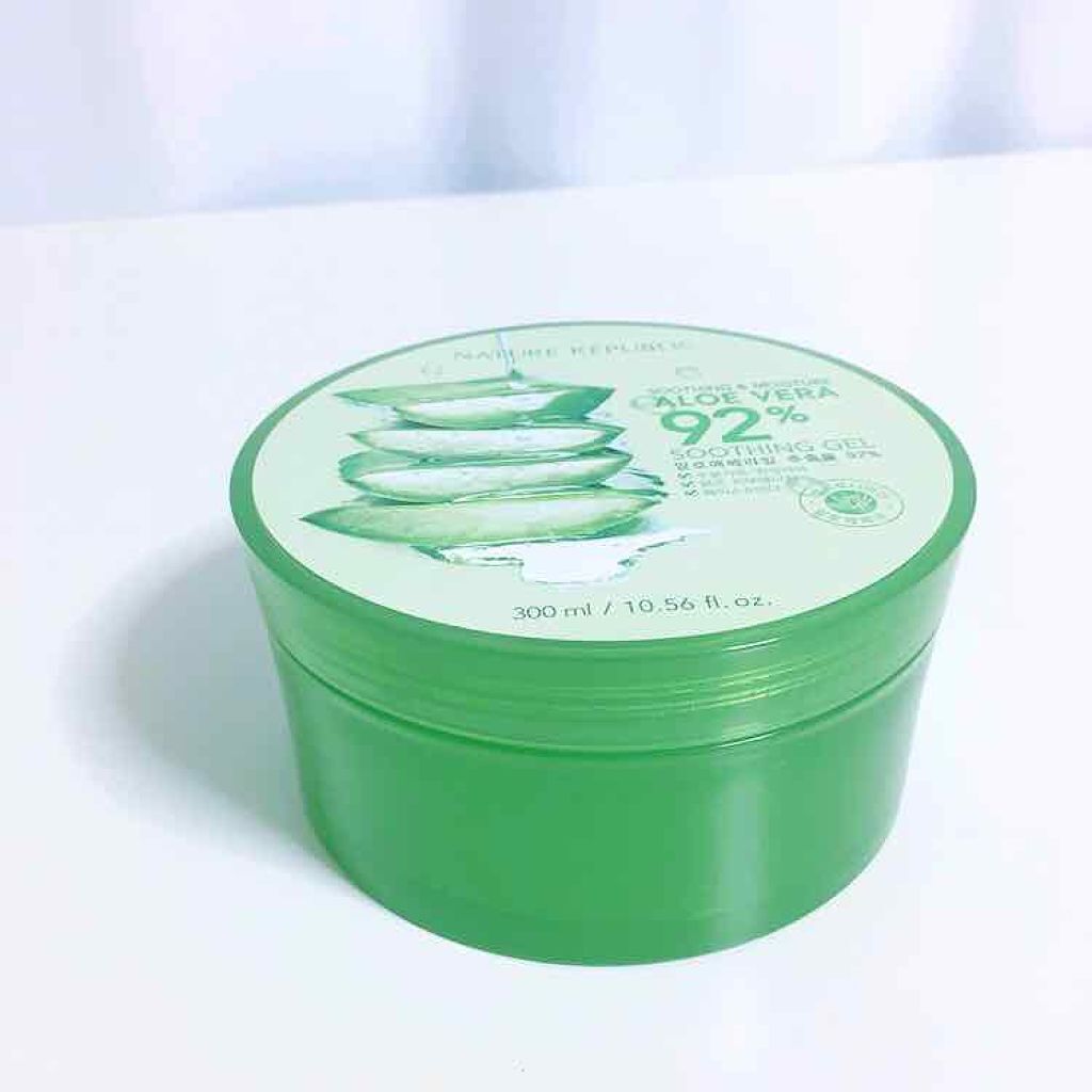 マイルド&モイスチャーアロエジェル/ネイチャーリパブリック/ボディローションを使ったクチコミ(2枚目)