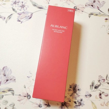 マイクロムース リフレッシャー/ALBLANC/泡洗顔を使ったクチコミ(5枚目)