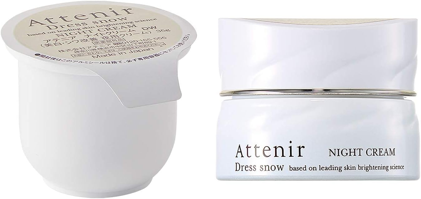 ドレススノー ナイトクリーム【医薬部外品】 レフィル+専用容器【旧】