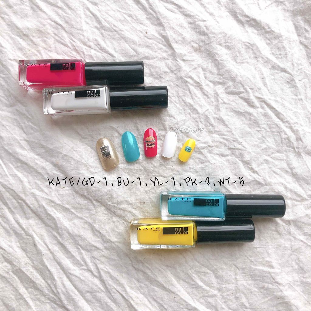 KATE ネイルエナメルカラーのクチコミ「♡➸➸➸♡➸➸➸♡➸➸➸♡➸➸➸♡

食欲の夏？

♡➸➸➸♡➸➸➸♡➸➸➸♡➸➸➸♡


ハ.....」（3枚目）