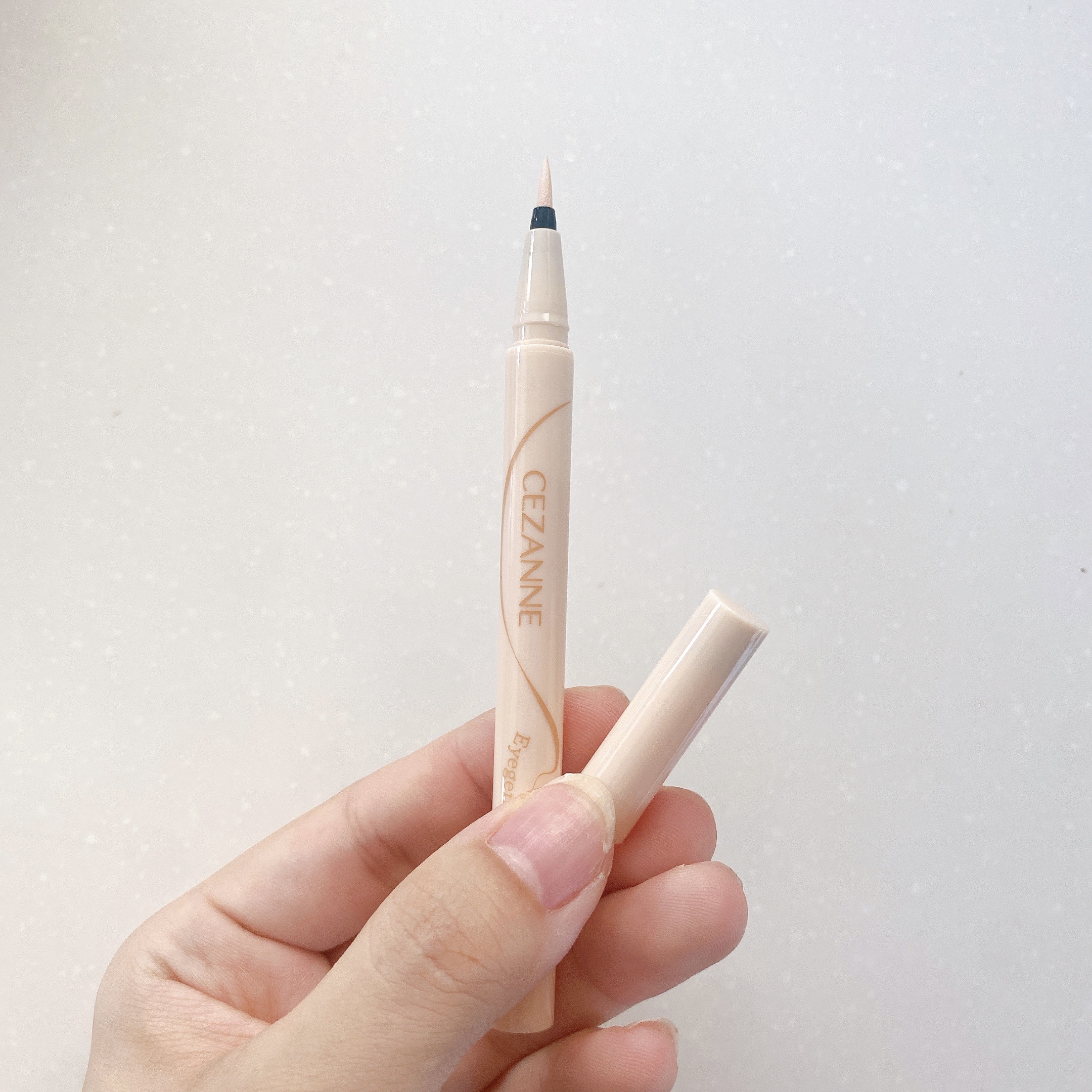 アイジェニックカラーライナー 00 バニラベージュ/CEZANNE/アイライナーを使ったクチコミ（2枚目）