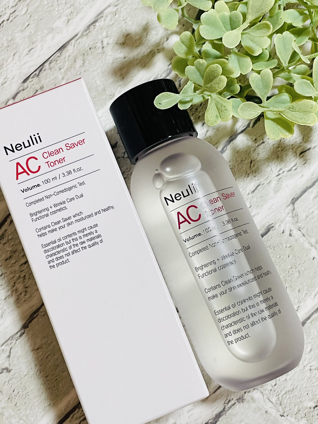 AC クリーンセイバー トナー/Neulii/化粧水を使ったクチコミ（1枚目）