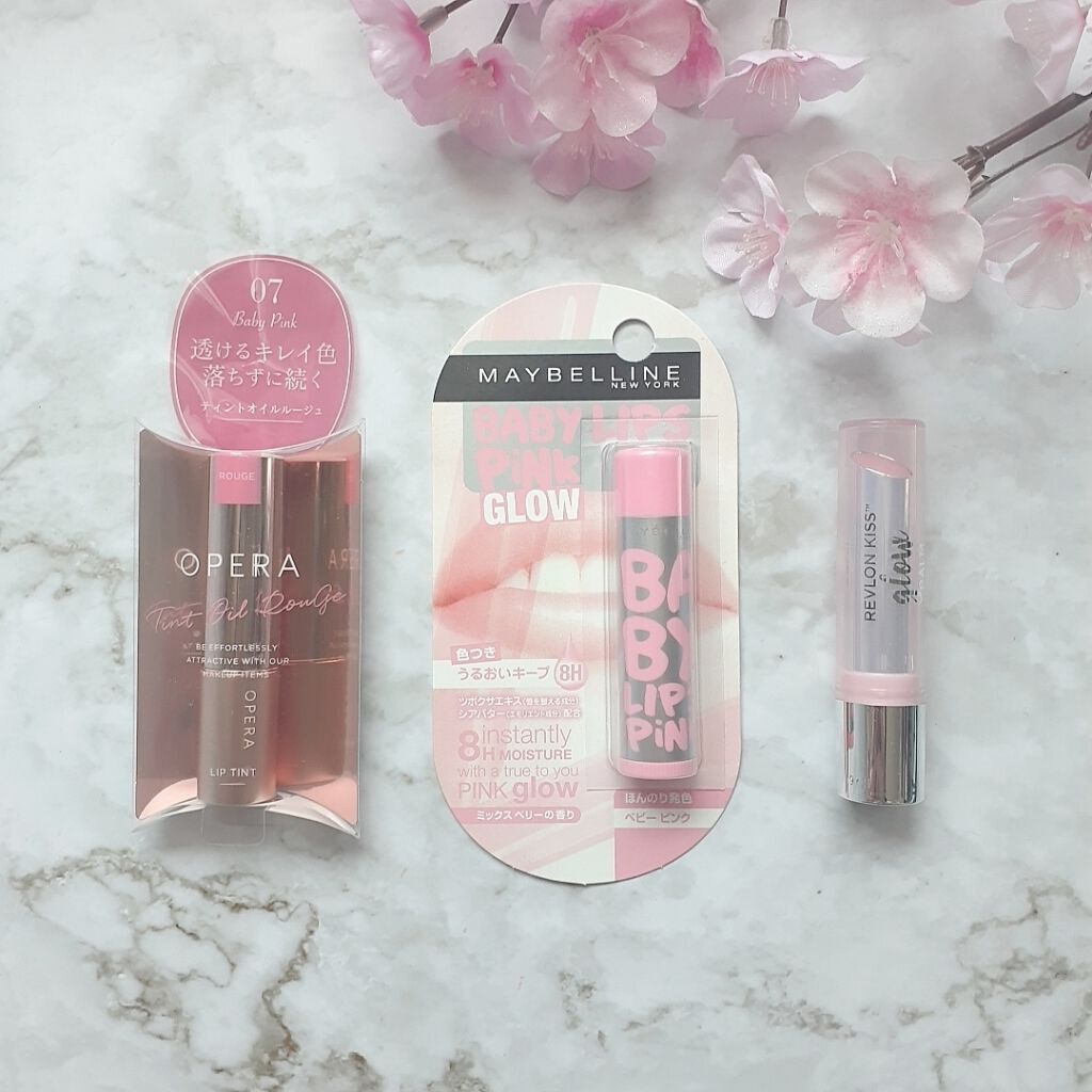 リップクリーム ピンクグロウ/MAYBELLINE NEW YORK/リップケアを使ったクチコミ（2枚目）