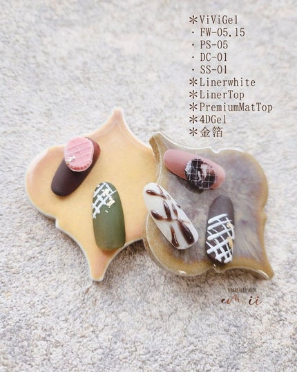 e_nails//フォロバ◎//ネイルとコスメ好きママ on LIPS 「こんばんわ☽@natural__trend公式アンバサダーのえ..」(2枚目)
