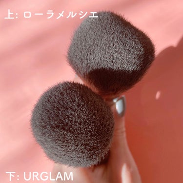 UR GLAM　POWDER BRUSH/U R GLAM/メイクブラシを使ったクチコミ（2枚目）