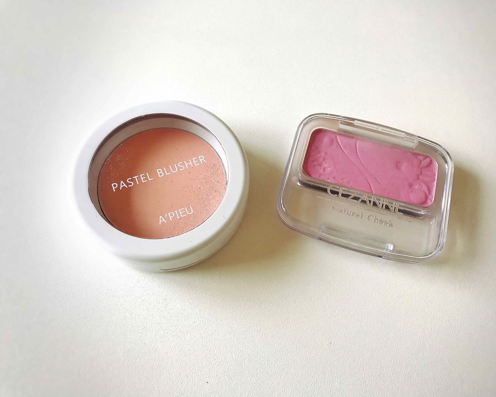 アピュー パステルブラッシャー/A’pieu/パウダーチークを使ったクチコミ（1枚目）