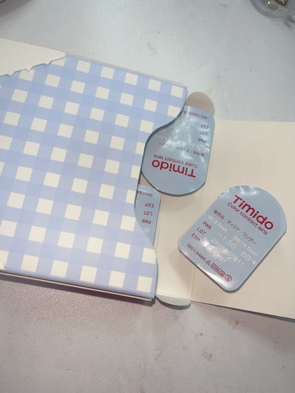 ティミド ワンデー/Timido(ティミド)/ワンデー(1DAY)カラコンを使ったクチコミ(5枚目)