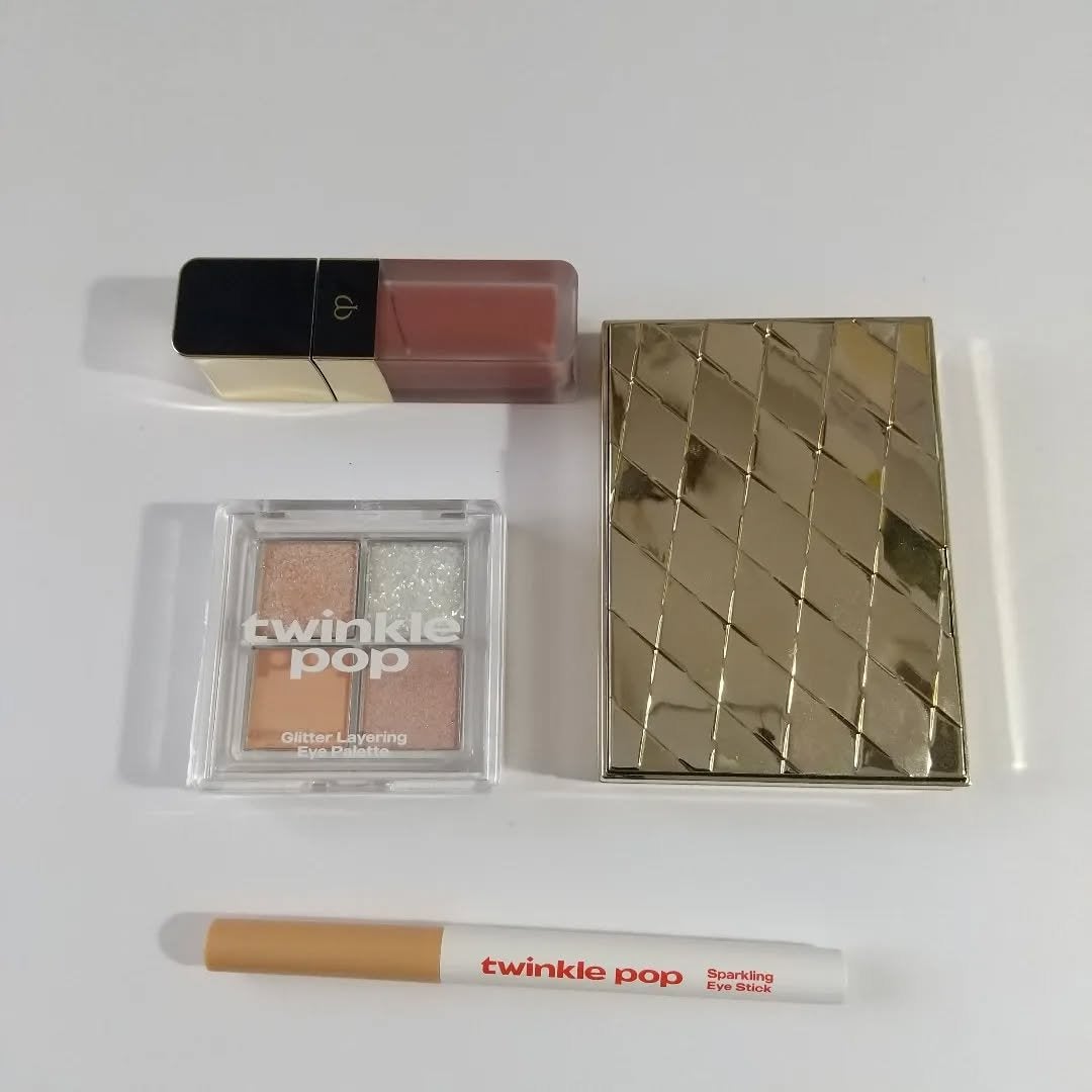 グリッターレイヤリングアイシャドウパレット/TWINKLE POP/アイシャドウパレットを使ったクチコミ(1枚目)