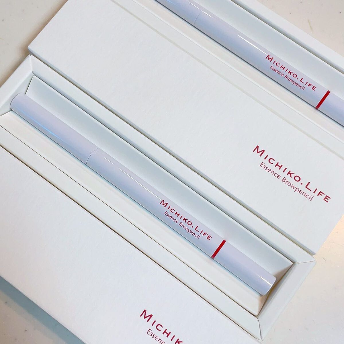エッセンスブロウペンシル/MICHIKO.LIFE/アイブロウペンシルを使ったクチコミ（3枚目）