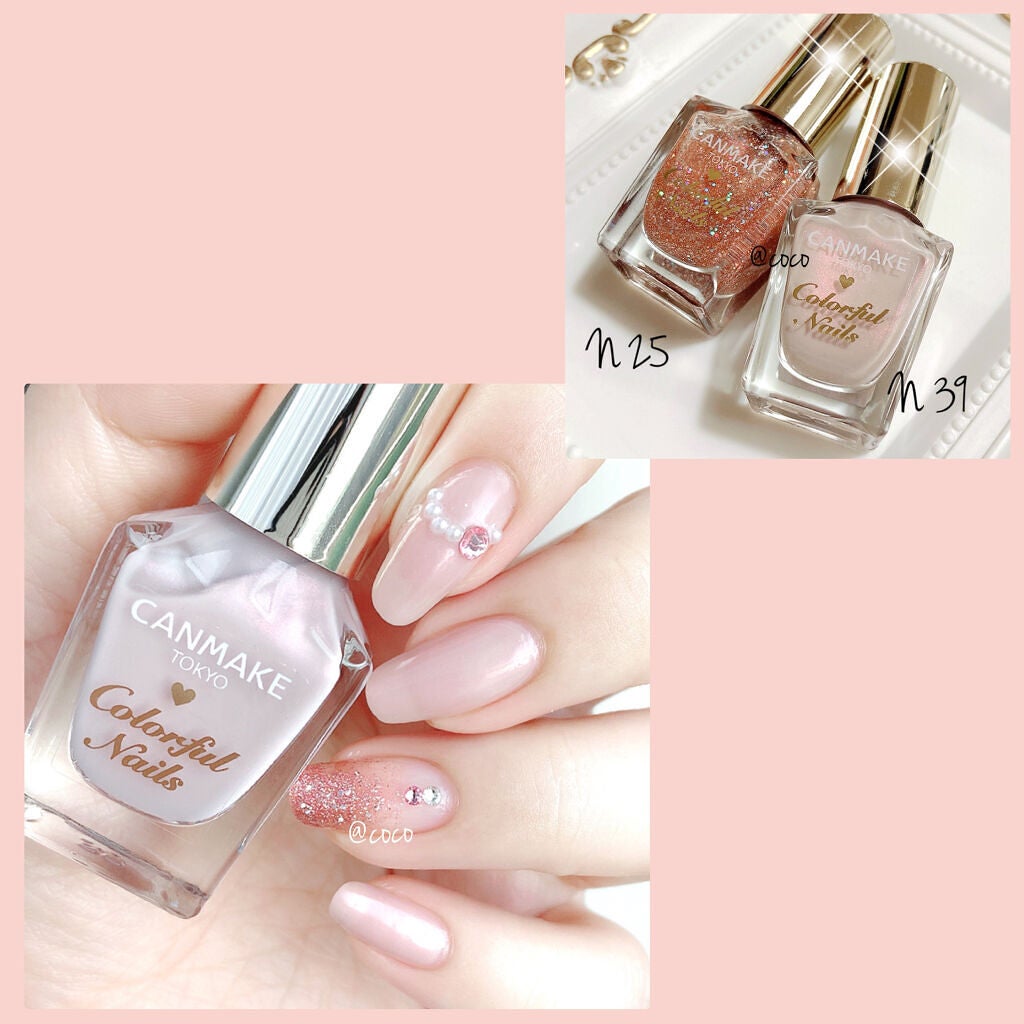 カラフルネイルズ/キャンメイク/マニキュアを使ったクチコミ(2枚目)