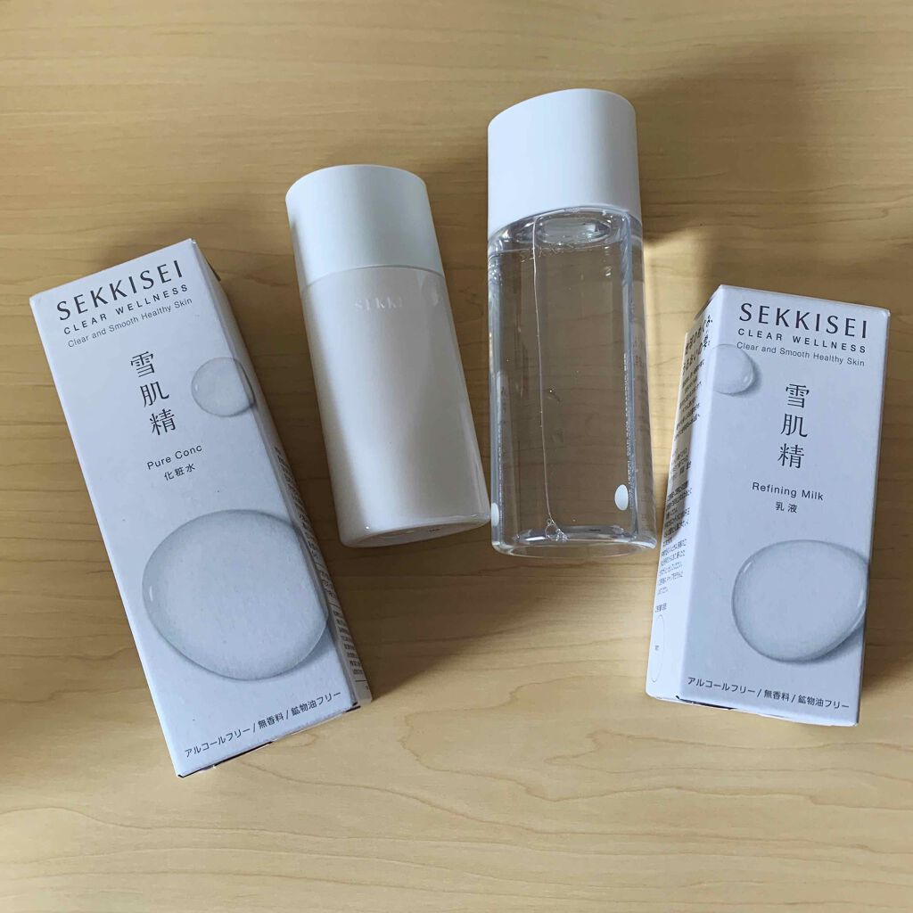 クリアウェルネス ピュア コンク/雪肌精/化粧水を使ったクチコミ（2枚目）