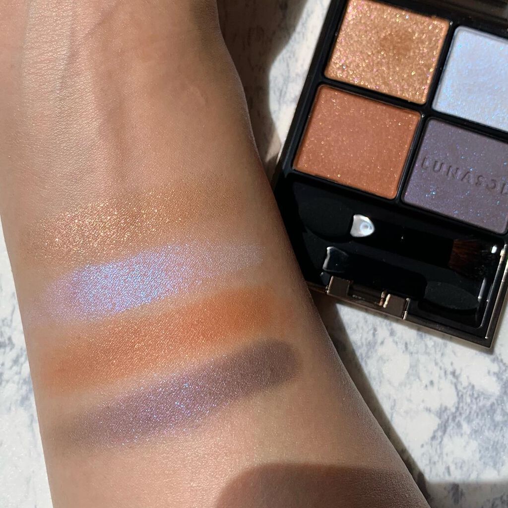 アイカラーレーション/LUNASOL/アイシャドウパレットを使ったクチコミ(4枚目)