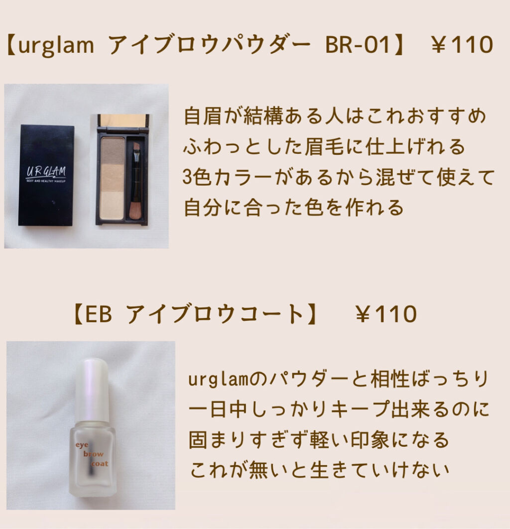 エバビレーナ アイブローコート/DAISO/アイブロウコートを使ったクチコミ（2枚目）