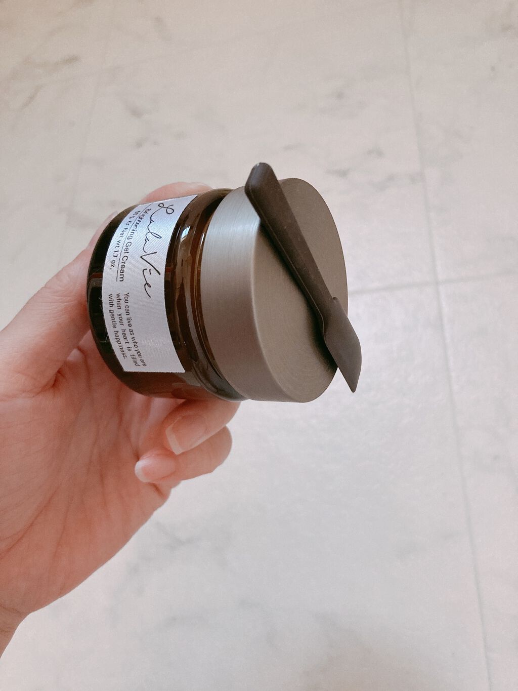 ブライトニング ジェル クリーム/Lala Vie/フェイスクリームを使ったクチコミ(6枚目)