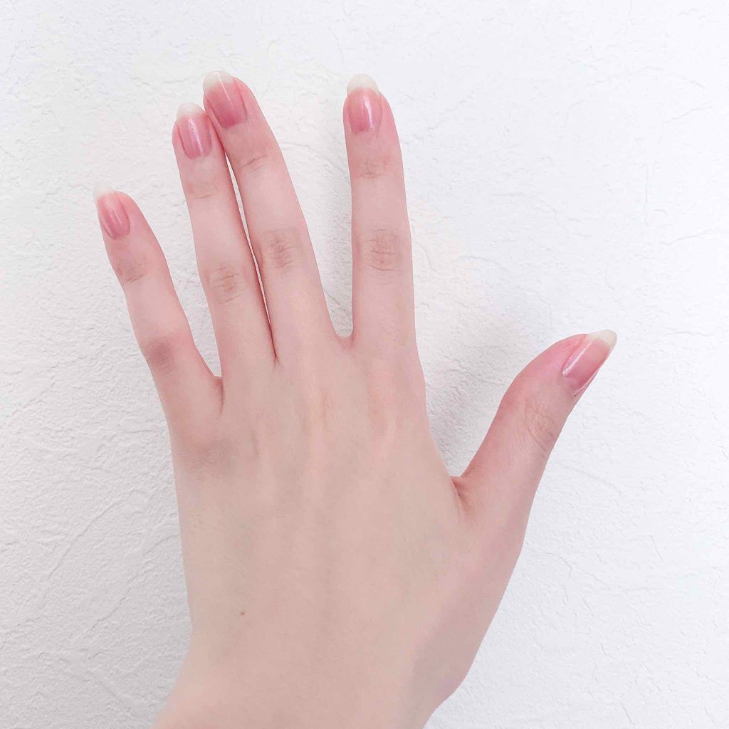 ネイルファンデーション PK2 想われピンク/パラドゥ/マニキュアを使ったクチコミ（2枚目）