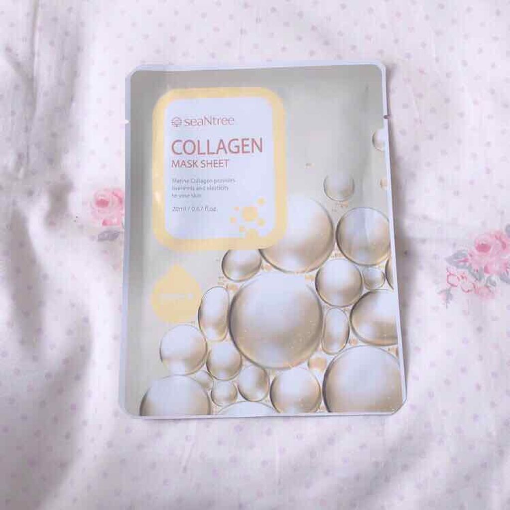 COLLAGEN MASK SHEET/seaNtree/シートマスク・パックを使ったクチコミ(1枚目)