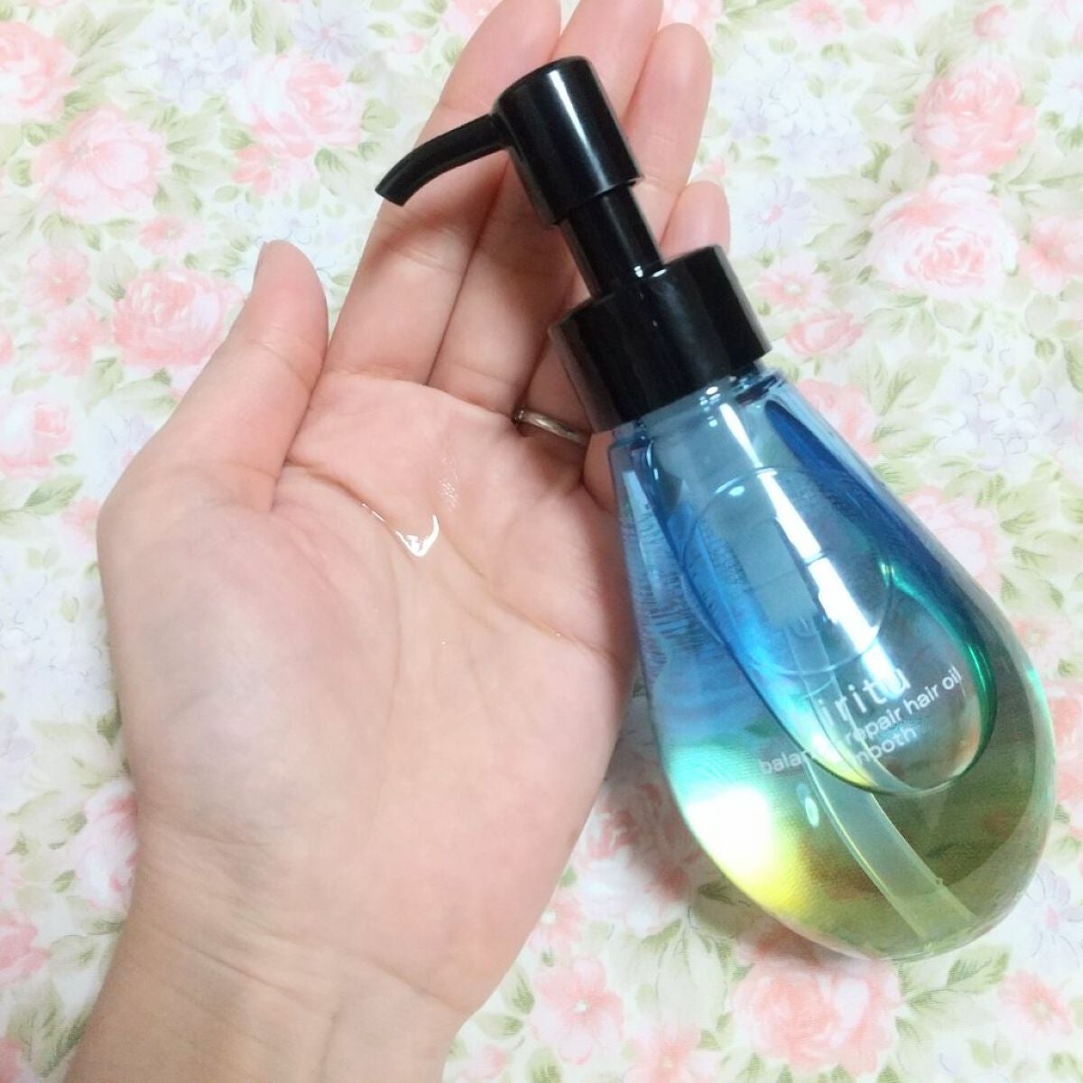 バランスリペアヘアオイル スムース/hiritu/ヘアオイルを使ったクチコミ(1枚目)