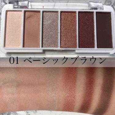 AC カラーアイパレット 03 シックブラウン/AC MAKEUP/アイシャドウパレットを使ったクチコミ（2枚目）