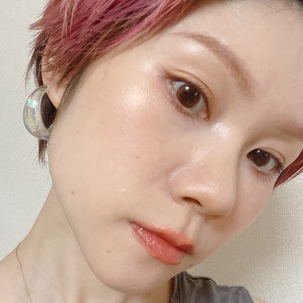 NARERU 1day 霜月レッド/NARERU/ワンデー(1DAY)カラコンの画像